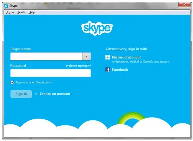 Prijavite se za brezplačen skype