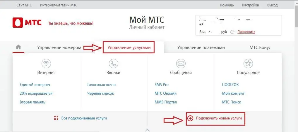 Зураг "MTS хувийн данс" болон хязгааргүй интернет холболт