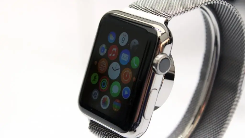 Apple Watch მენიუ