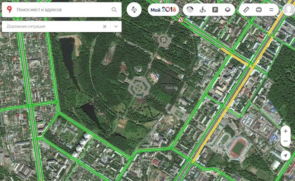 Jinsi ya kugeuza ramani katika Yandex. Maps