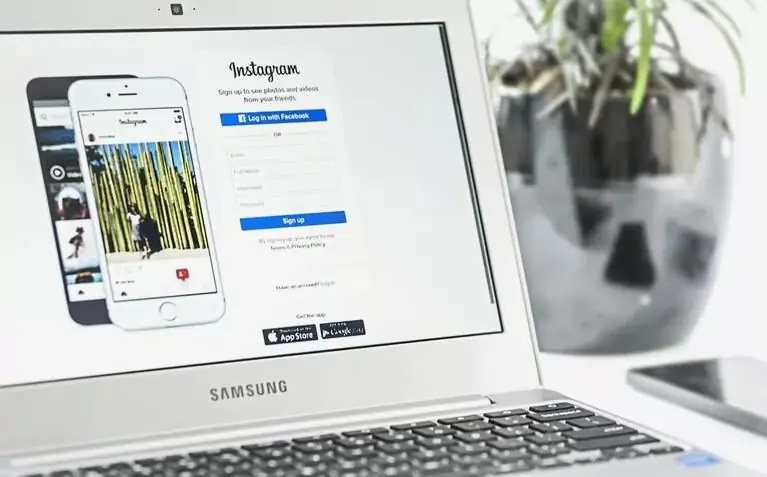 phiên bản máy tính của instagram