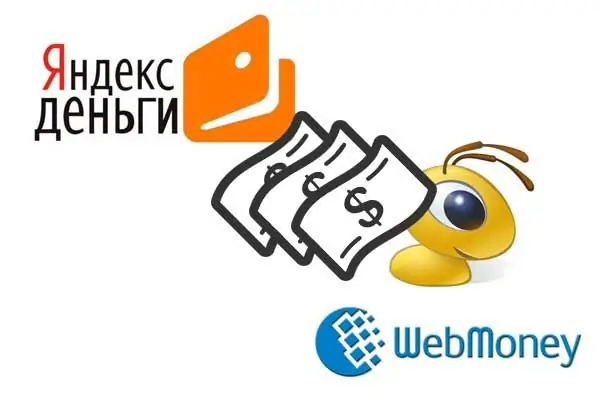 csatoljon Yandex pénzt a webmoney-hoz