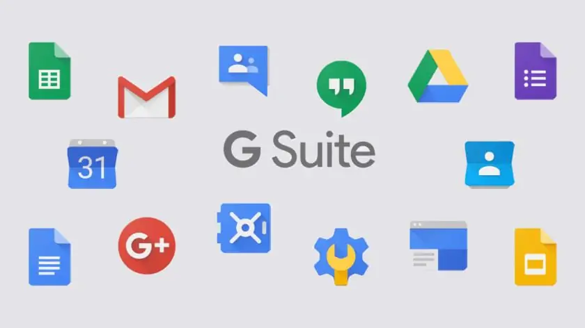 g suite pakalpojumi