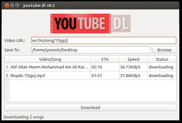 موقع youtube-dl