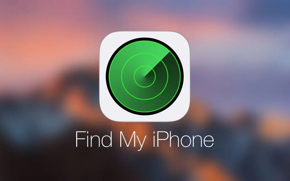 nasaan ang function ng find iphone