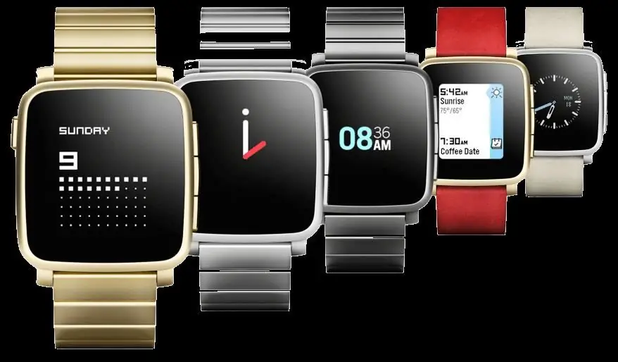 High-tech na device na Pebble Watch