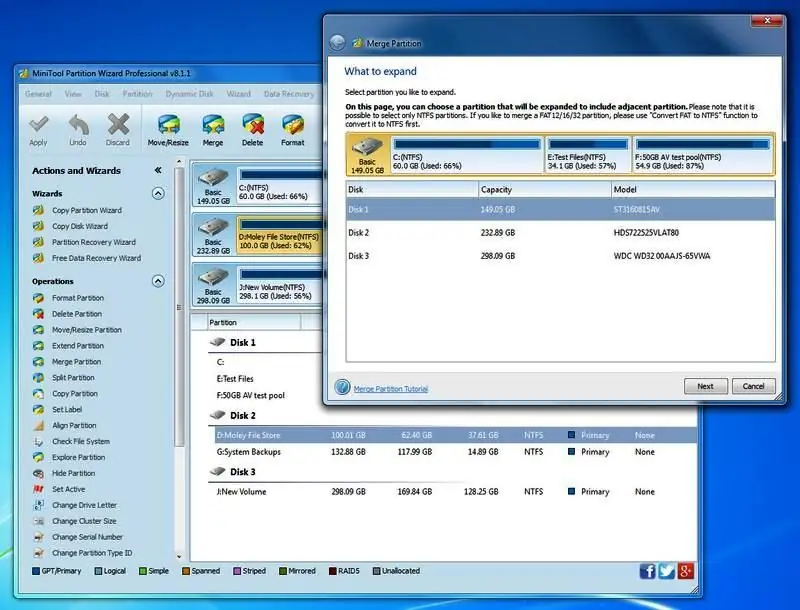 MiniTool Partition Wizard Gratis