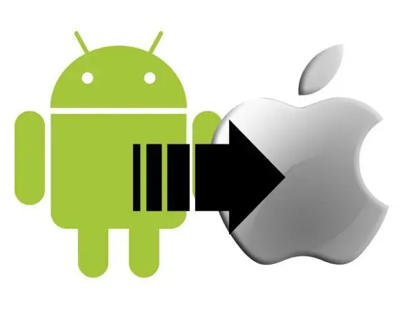 Sincronizza i contatti Android con iPhone