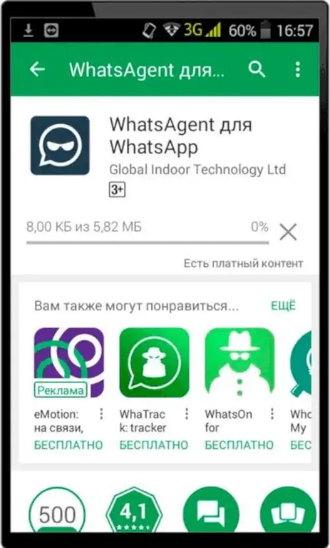 kaip paslėpti apsilankymo laiką „WhatsApp Android“