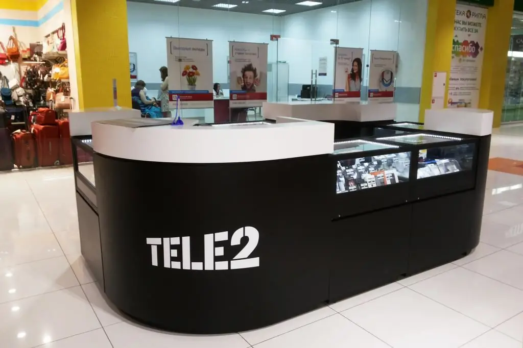 einmaliges Auffüllen des Tele2-Kontos mit einer Bankkarte