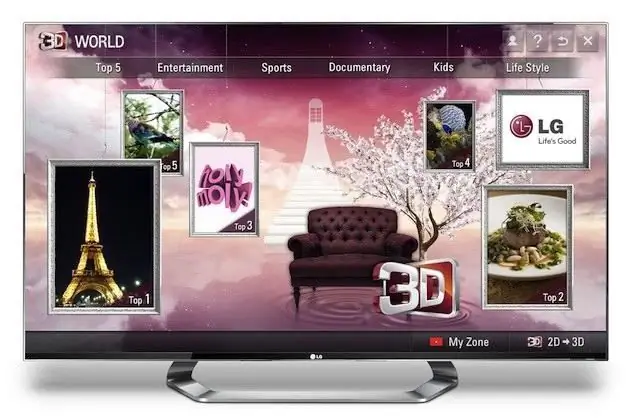 lg slim TV-toepassings