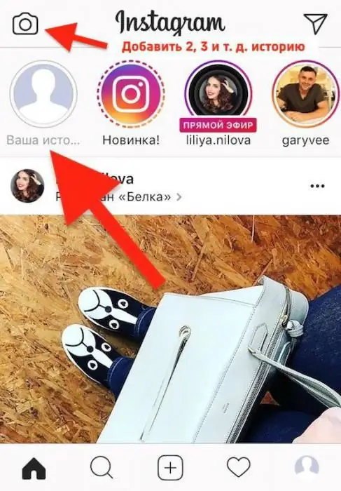 cách thêm câu chuyện trên instagram