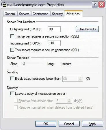 pagse-set up ng outlook mail ru account