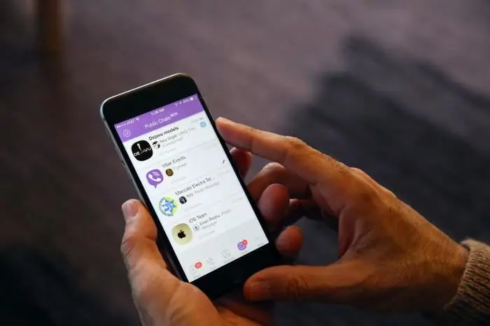 Cómo abrir un chat oculto en Viber