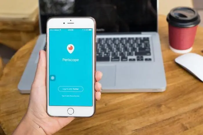 come cambiare nickname in periscope