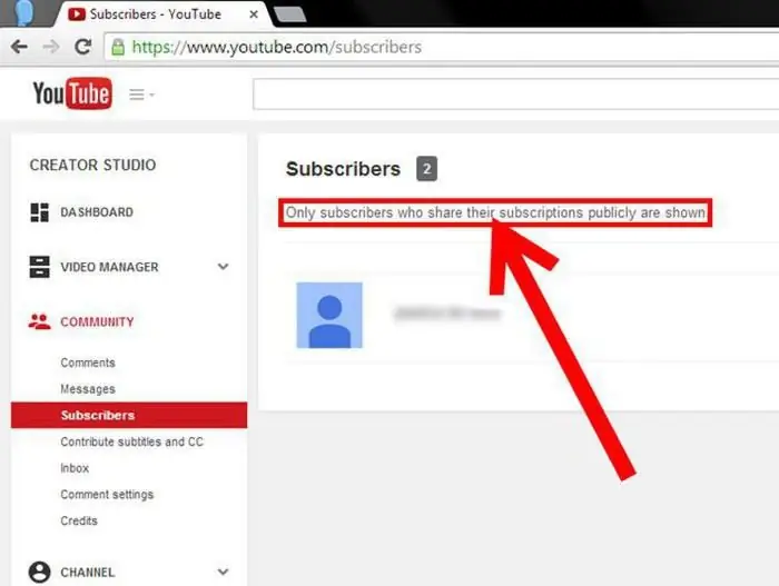 cara melihat subscriber di youtube