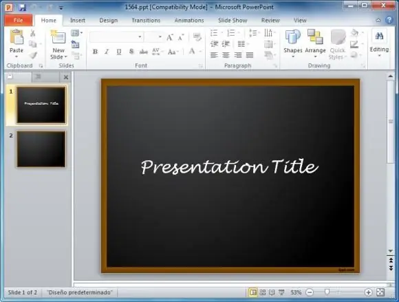 szablony PowerPoint