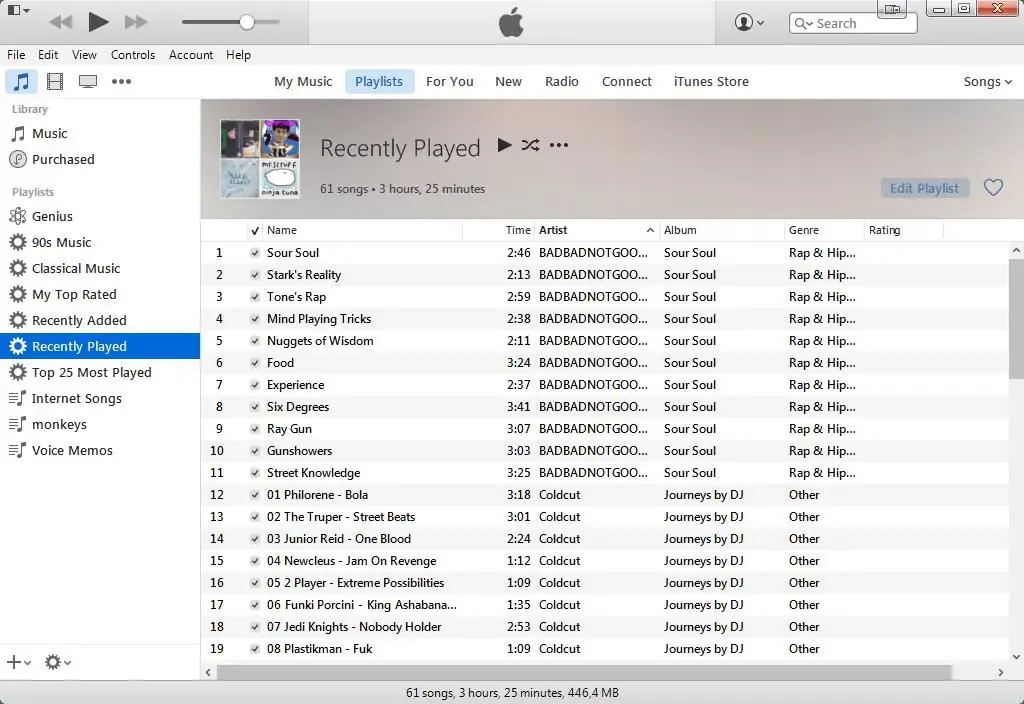 iTunes aplikacija