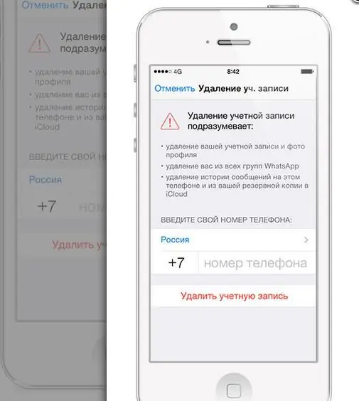 dzēst no iPhone