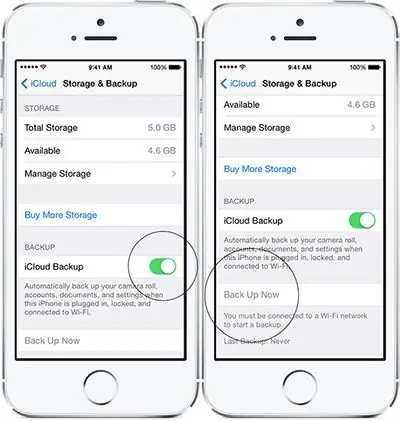 come eseguire il backup di iphone sul computer