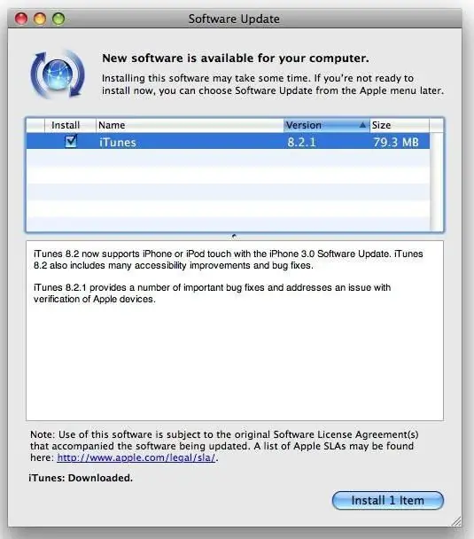 itunes-opdatering