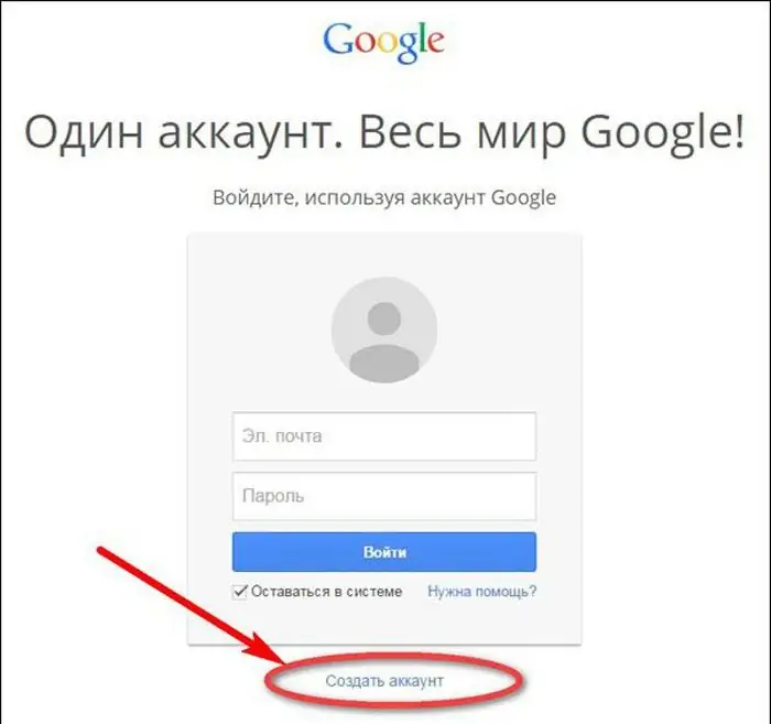 gmail registration