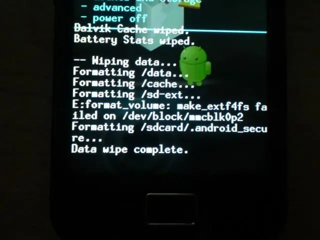 ինչպես ամբողջությամբ ֆորմատավորել Android հեռախոսը