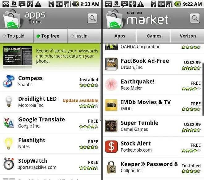 gratis lekebutikk for Android