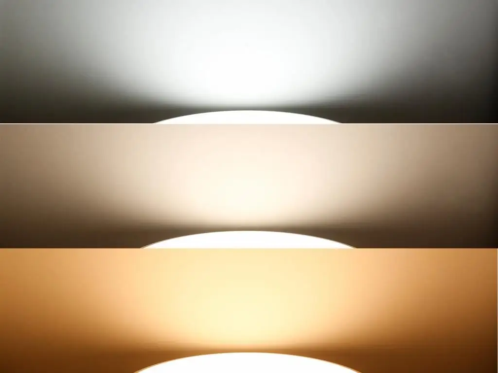 You can change the color temperature with a dimmer