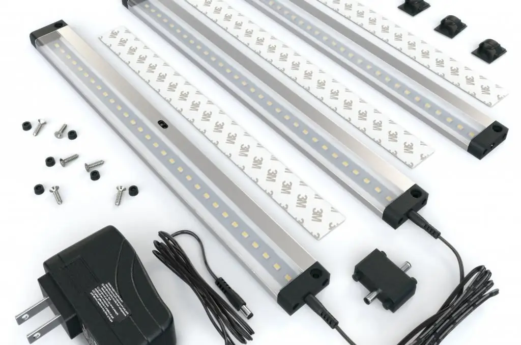 Đèn LED khu vực làm việc nhà bếp có thể điều chỉnh độ sáng