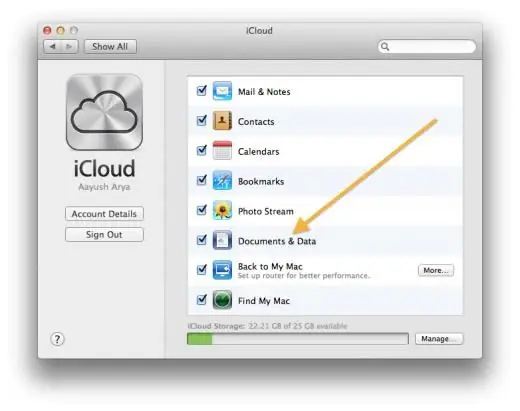 kā lietot icloud