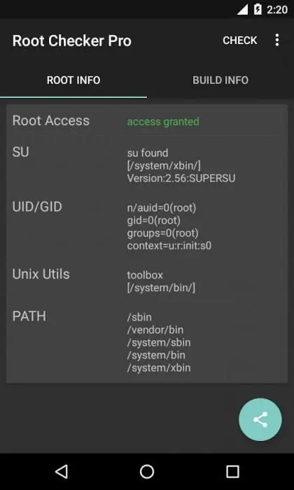 como desativar direitos de root no android