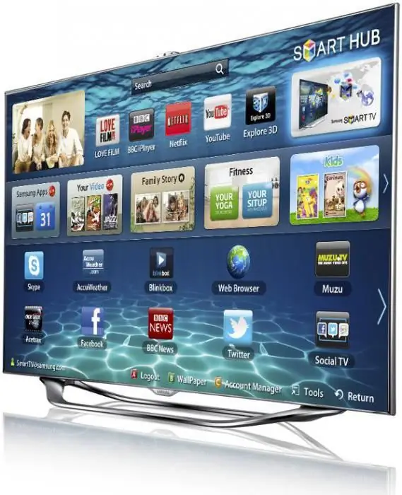 how to set up smart tv on samsung tv