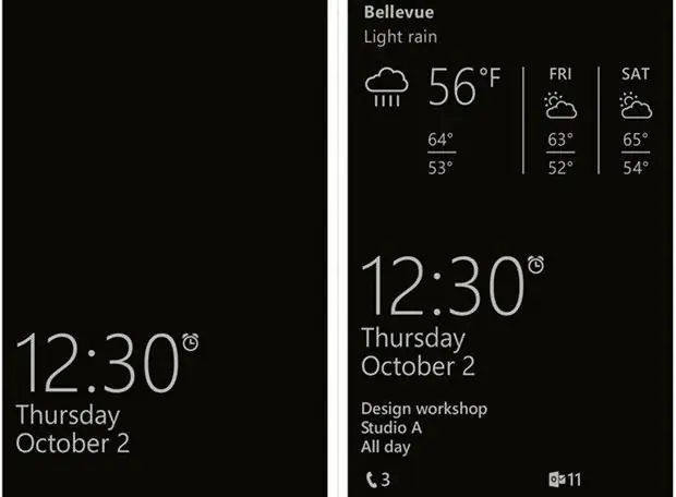 how to set weather on samsung phone screen