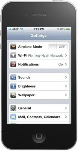 iPhone 4 how to set up