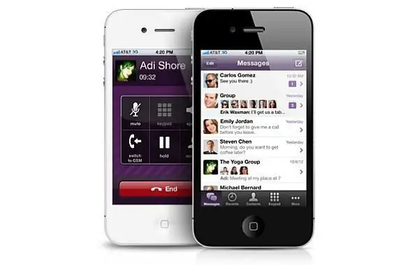 በ iphone 4 ላይ viber እንዴት እንደሚጫን