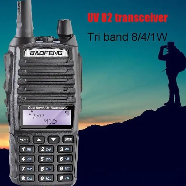 walkie talkie baofeng uv 82