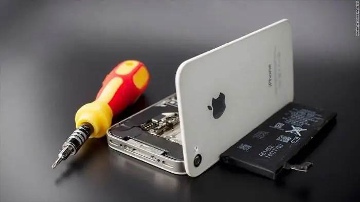 hoe de batterij op de iPhone 5. te vervangen