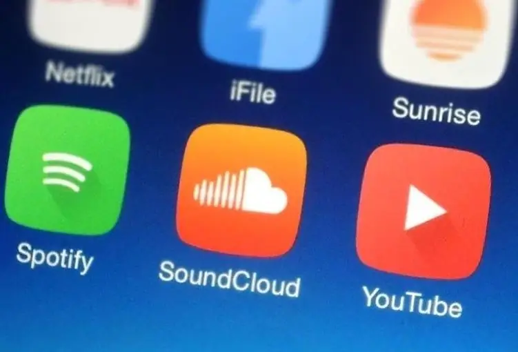 Soundcloud programėlė