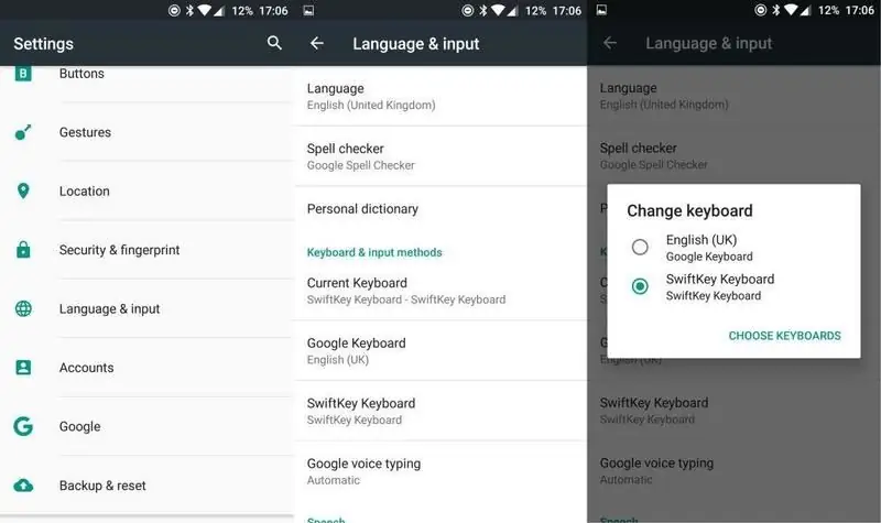 cara mengubah bahasa keyboard di android