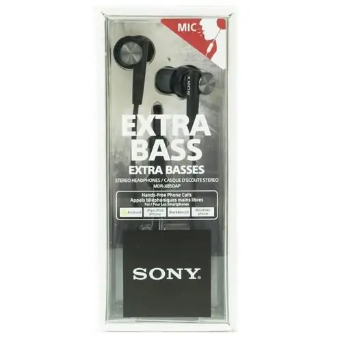 Fones de ouvido Sony mdr xb50ap comentários